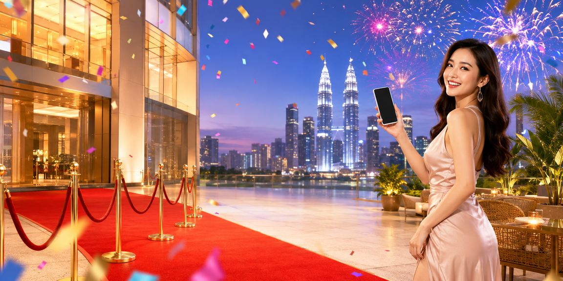 Pengguna melakukan deposit dan mengakses platform 10470 dari Kuala Lumpur melalui mudah alih