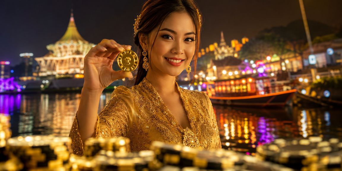 Suasana hiburan kasino gaya kebaya di Kuching pada platform 10470